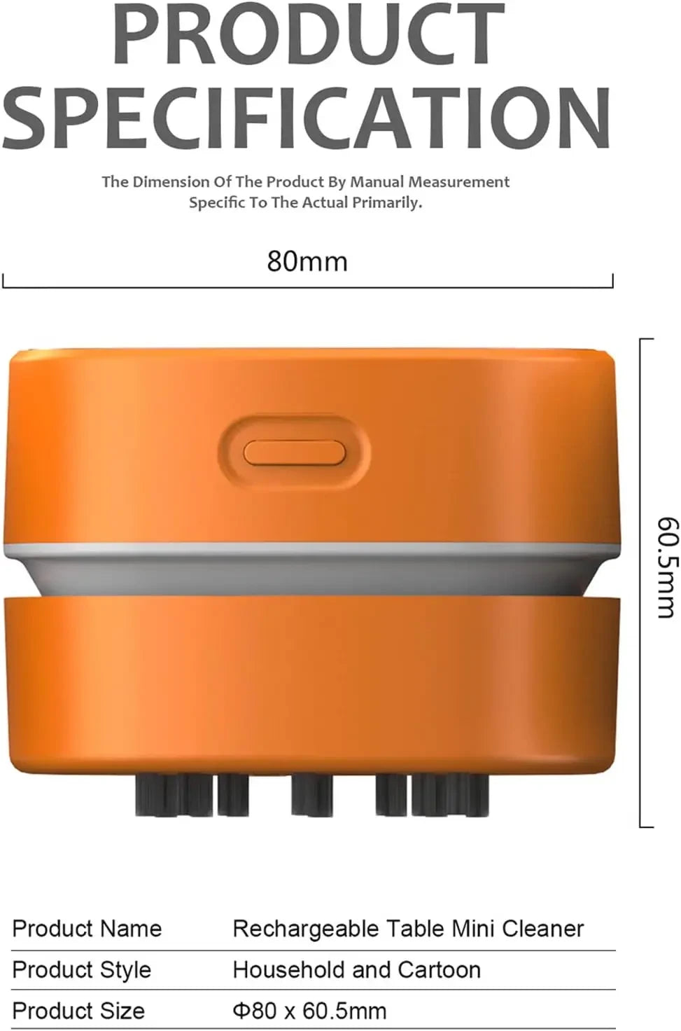 Mini Desktop Vacuum