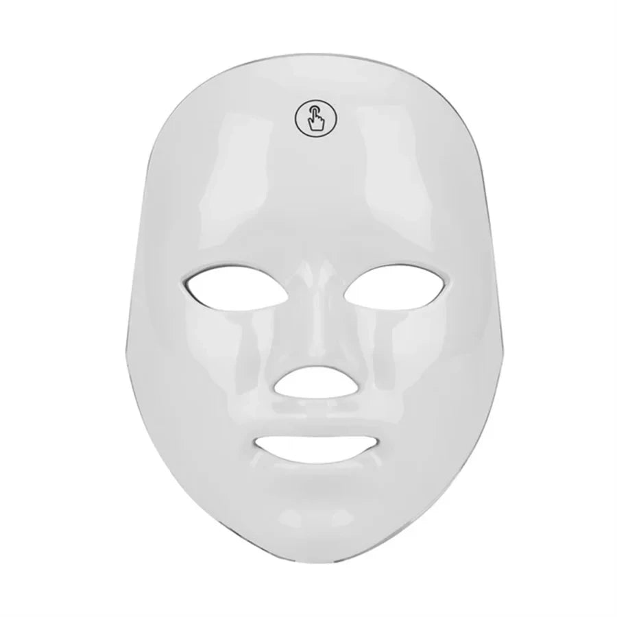Rechargeable 7-color LED face mask facial care tool