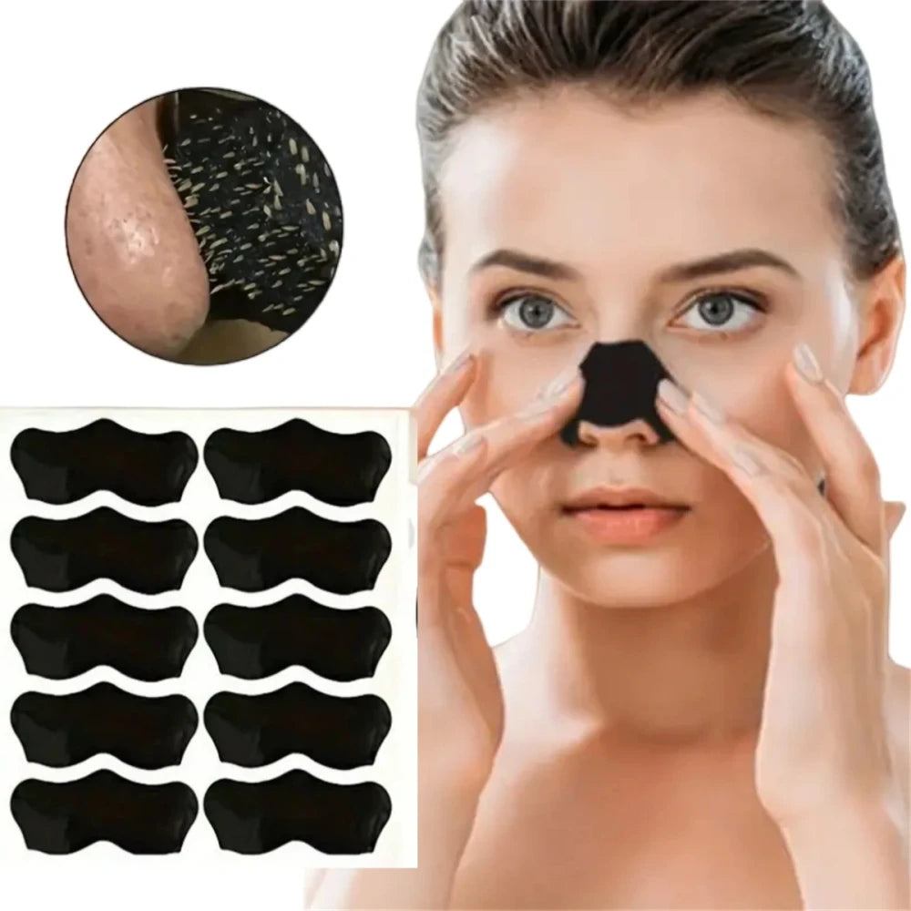 10/20/50/100 Pcs Nose Strips Blackhead  Nose Blackhead Remover Patch Facial Cleaning Blackhead Removal Tools Pull Out Blackheads