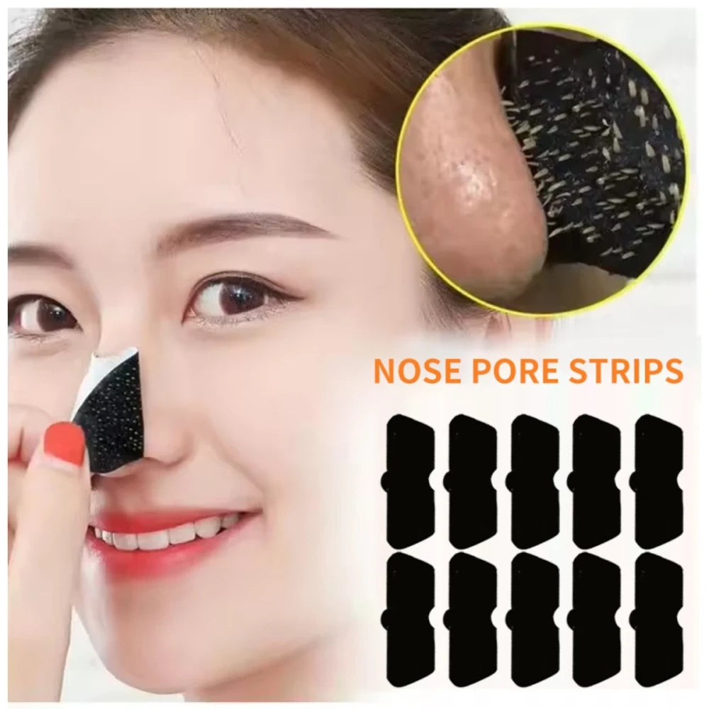 10/20/50/100 Pcs Nose Strips Blackhead  Nose Blackhead Remover Patch Facial Cleaning Blackhead Removal Tools Pull Out Blackheads