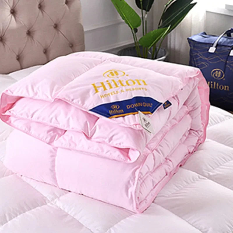 Hilton Down Comforter 5Star Hotel Quality Double Bed Quilt Luxury Gift for Couples Hilton quilt winter quilt warm thick quilt
